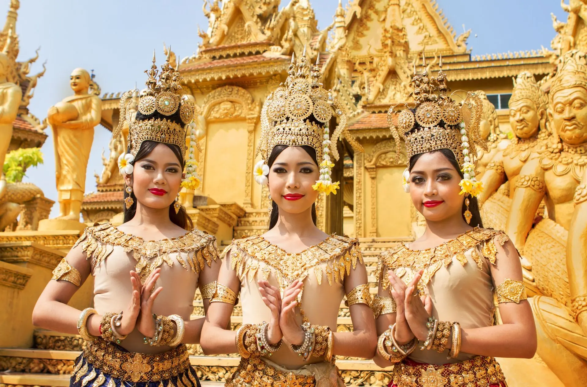 Traditionel dans cambodja