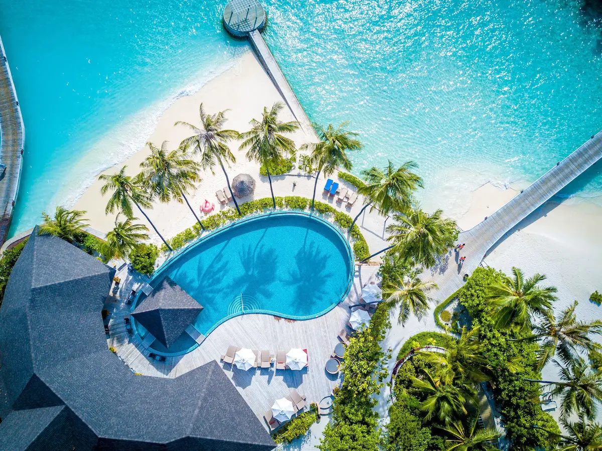 Centara grand island maldives eksotiske omgivelser
