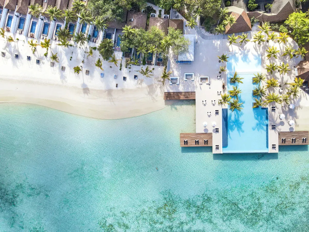 Villa nautica dronefoto