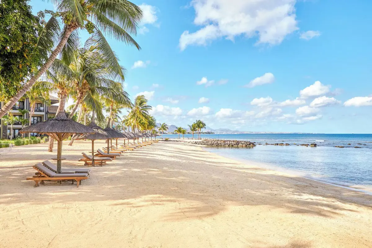 Intercontinental mauritius resort balaclava strand og palmer