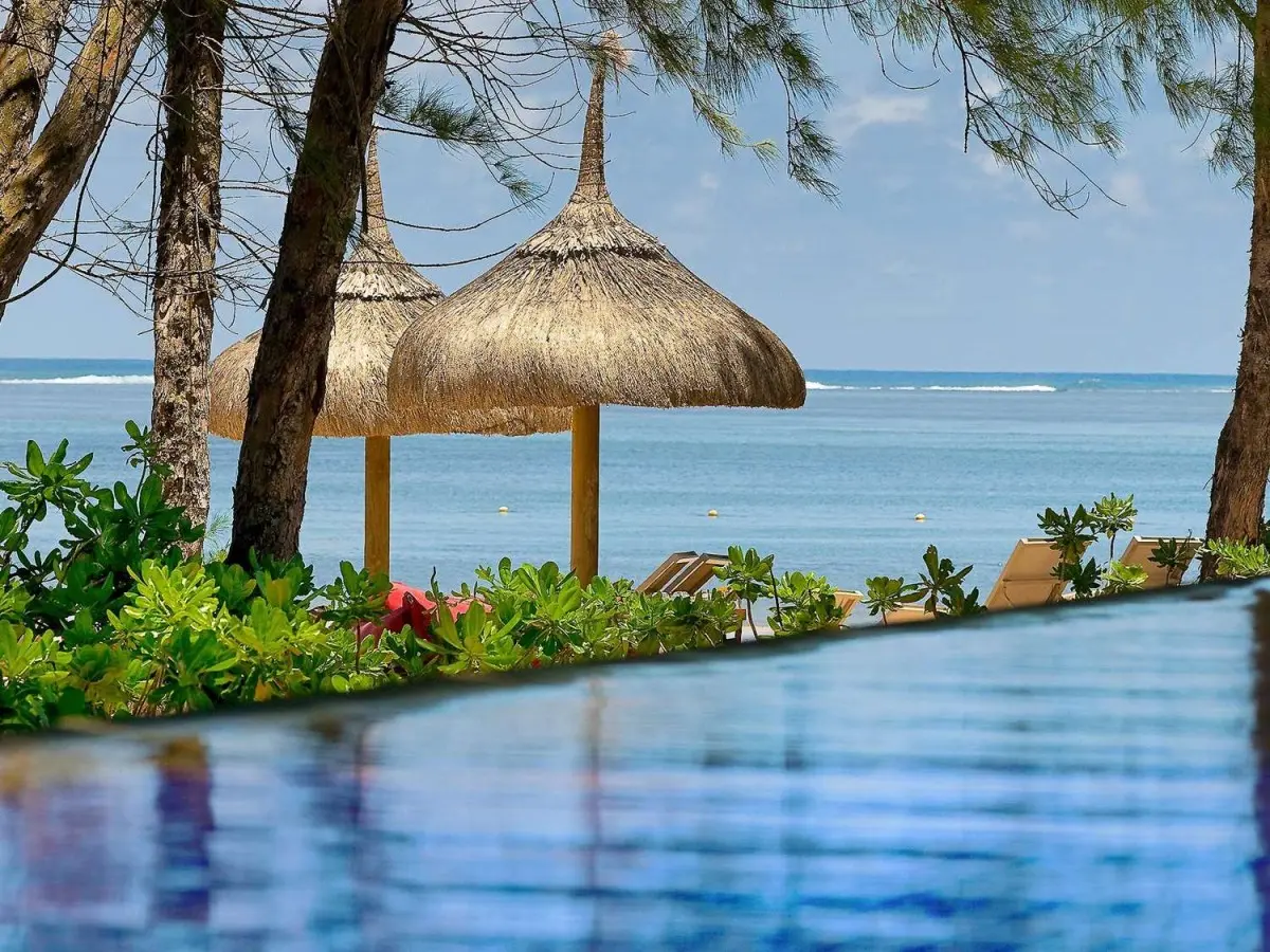 So sofitel mauritius pool og hav