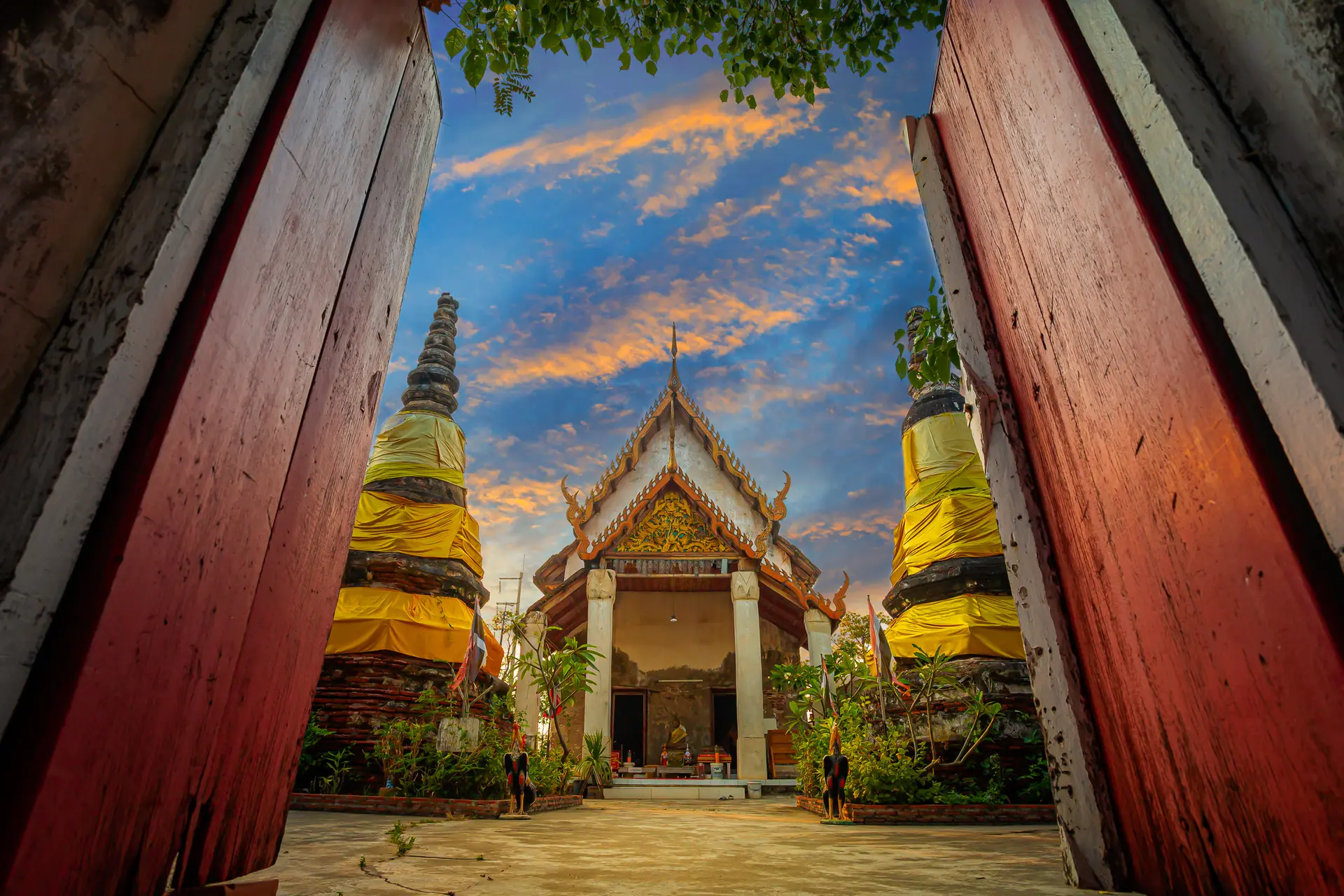 Wat khok kham kapellet i chiang mai