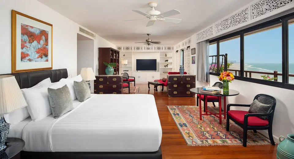 Værelse med havudsigt på Anantara Hua Hin Resort
