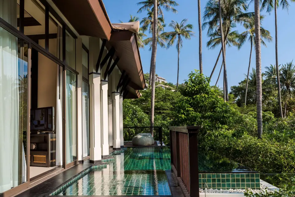 Koh Samui paradis resort med fuld-service spa, private villaer