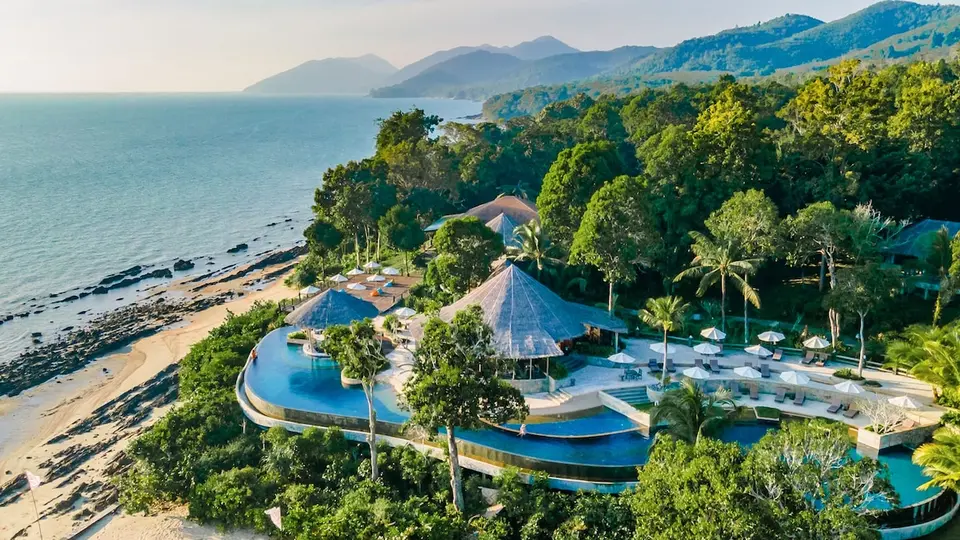 Aerial Koh Yao Yai Village Resort