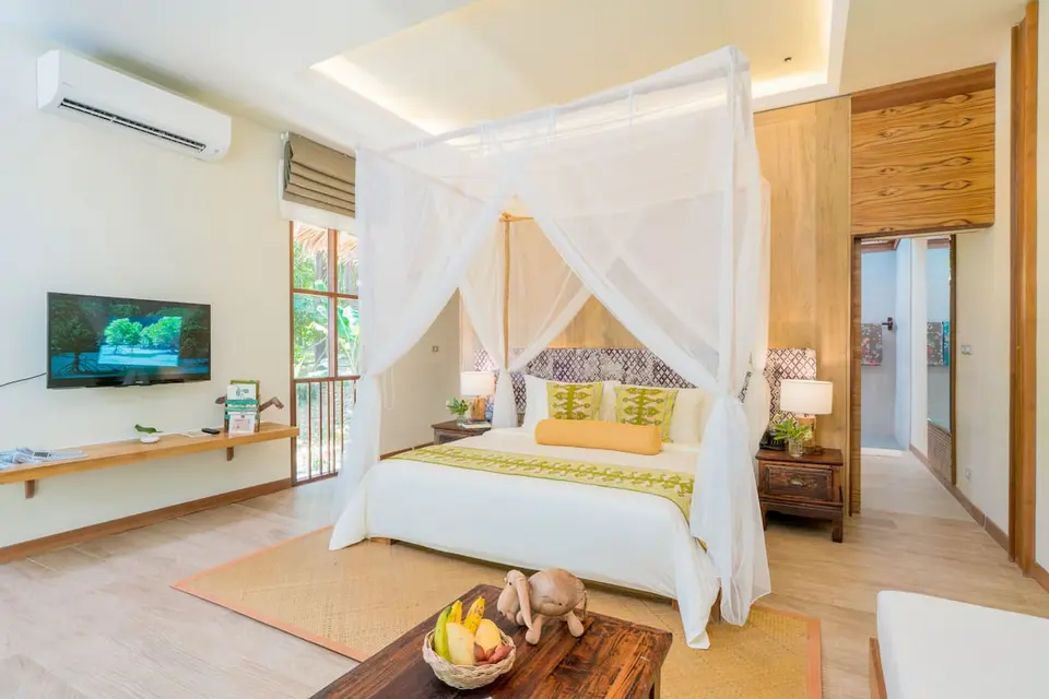 Koh Yao Yai Village Resort: Luksuriøst soveværelse