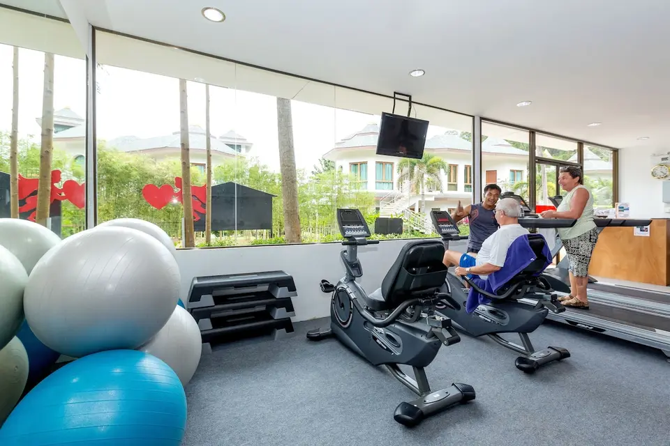 Gym udstyr i Ao Nang Krabi Resort