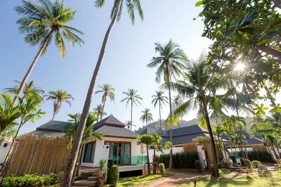 Udsigt til solnedgang på Ao Nang Resort