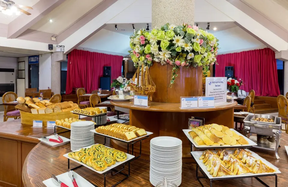 Buffet ved Krabi Resort i Ao Nang