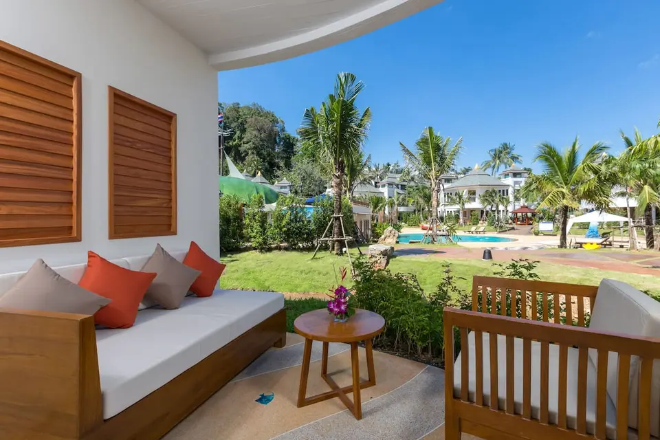 Indvendigt stuen på Krabi Resort