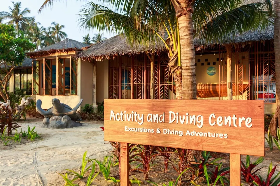 Find aktivitets- og dykkercentret på Saii Phi Phi Island Village Beach Resort.