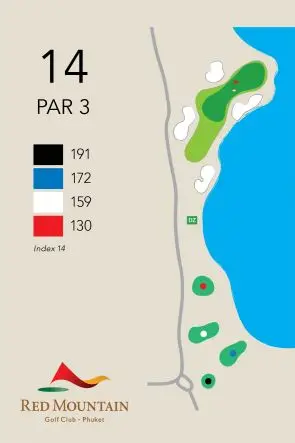 Red Mountain Golf Club Phuket bedste golfbane