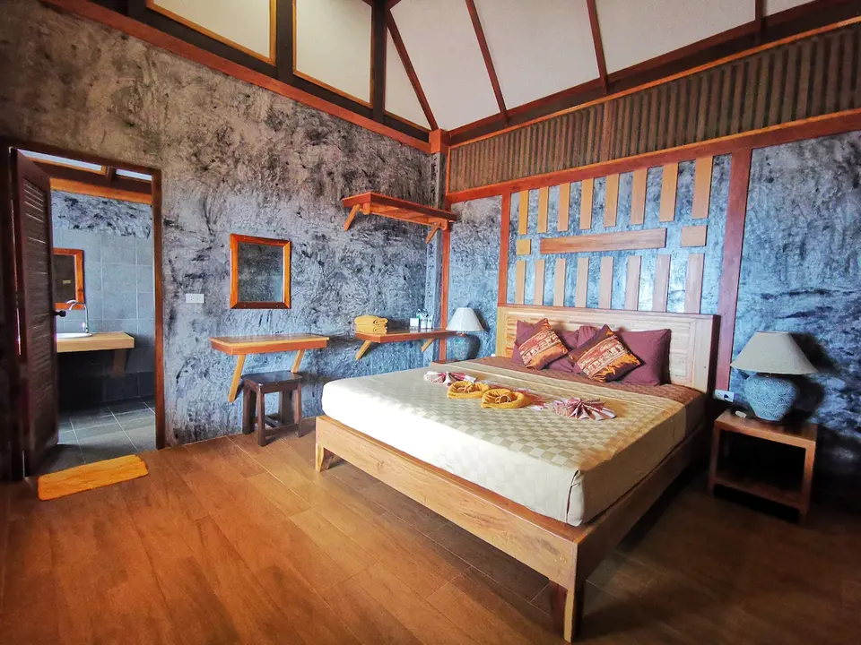 Toværelses bungalow på relax beach resort phi phi
