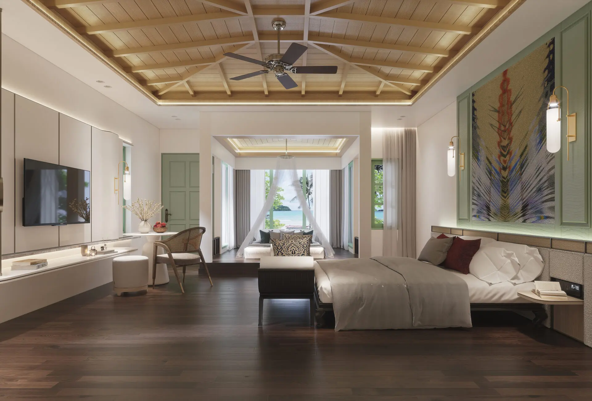 La Solaya Khao Lak eksempel paa Deluxe Villa