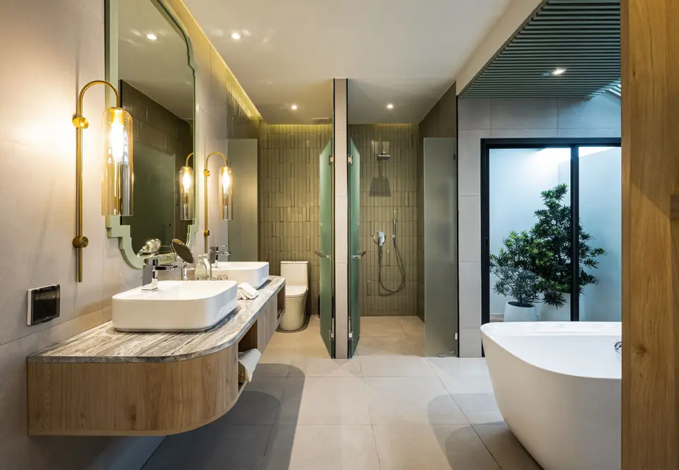 La Solaya badevaerelse deluxe villa