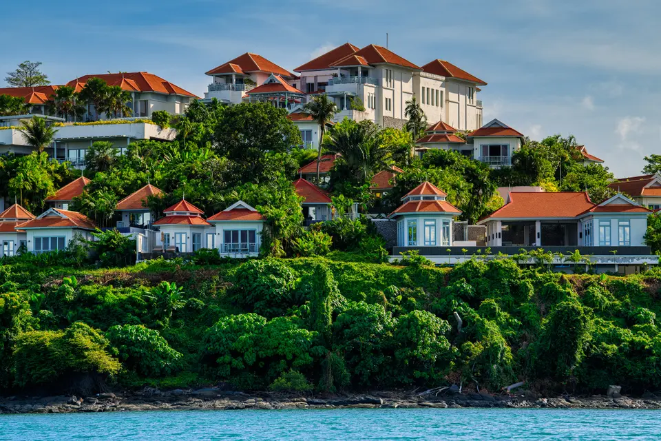Amatara Welleisure Resort ligger kupaeret