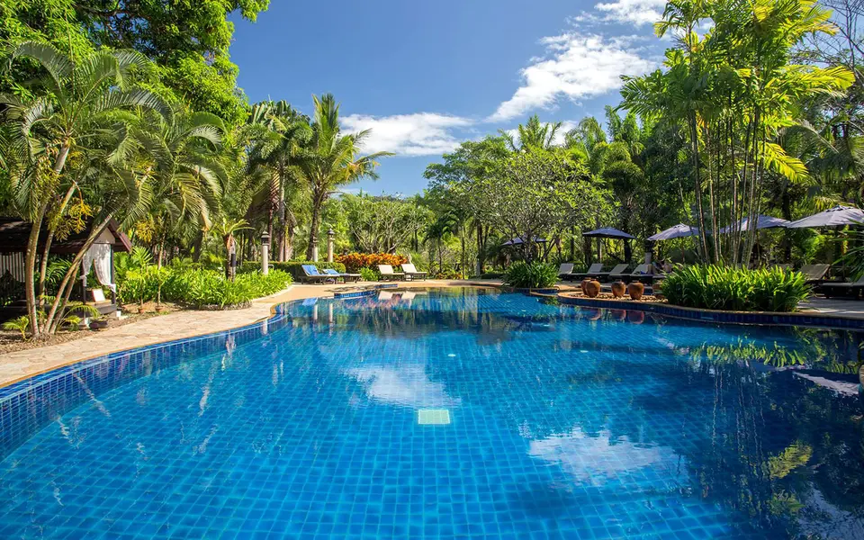 Annika Koh Chang den relativt store pool