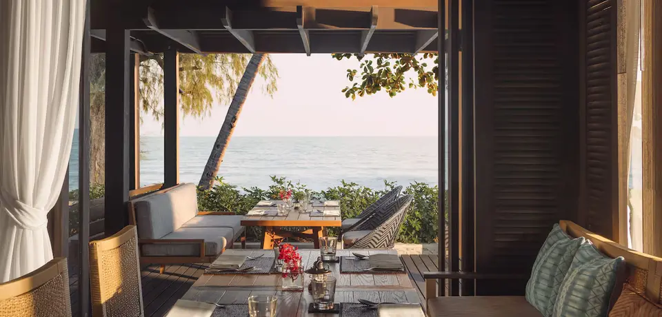 Kimpton Kitalay Samui restaurant med havudsigt