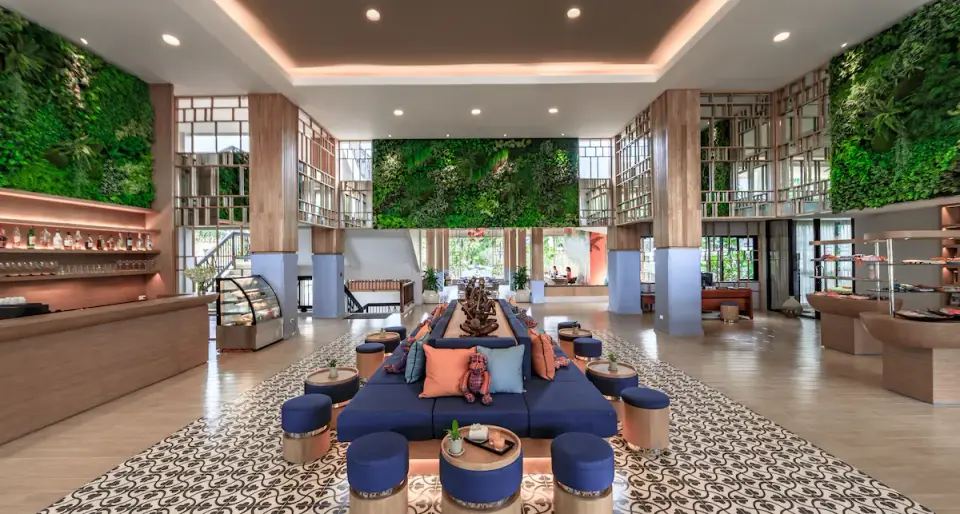 Bandara Spa Resort Pool Villas Samui lobby