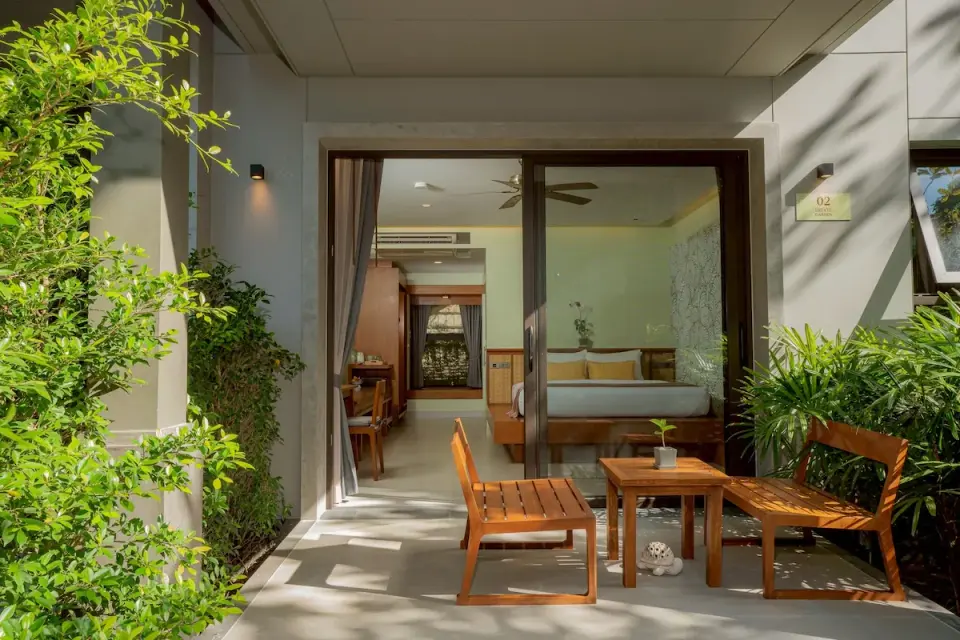 Khaolak Wanaburee Resort eksempel paa terrasse
