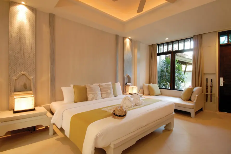 Melati Beach Resort eksempel paa vaerelse
