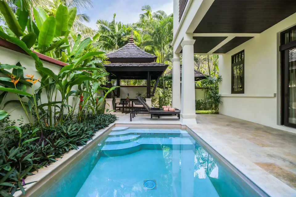 Melati Beach Resort villa med privat pool