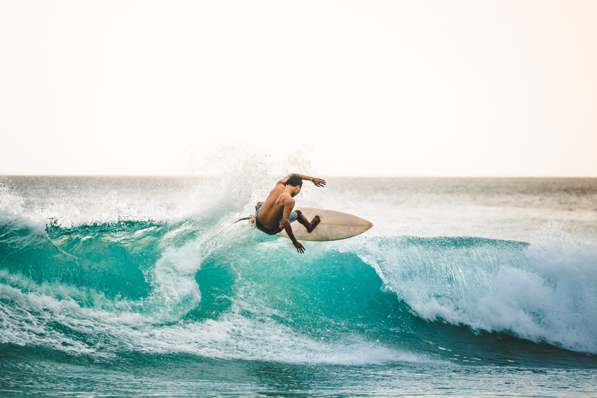 Surfing på Bali