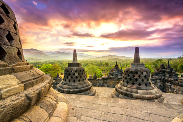 Borobudur-templet på Bali Java